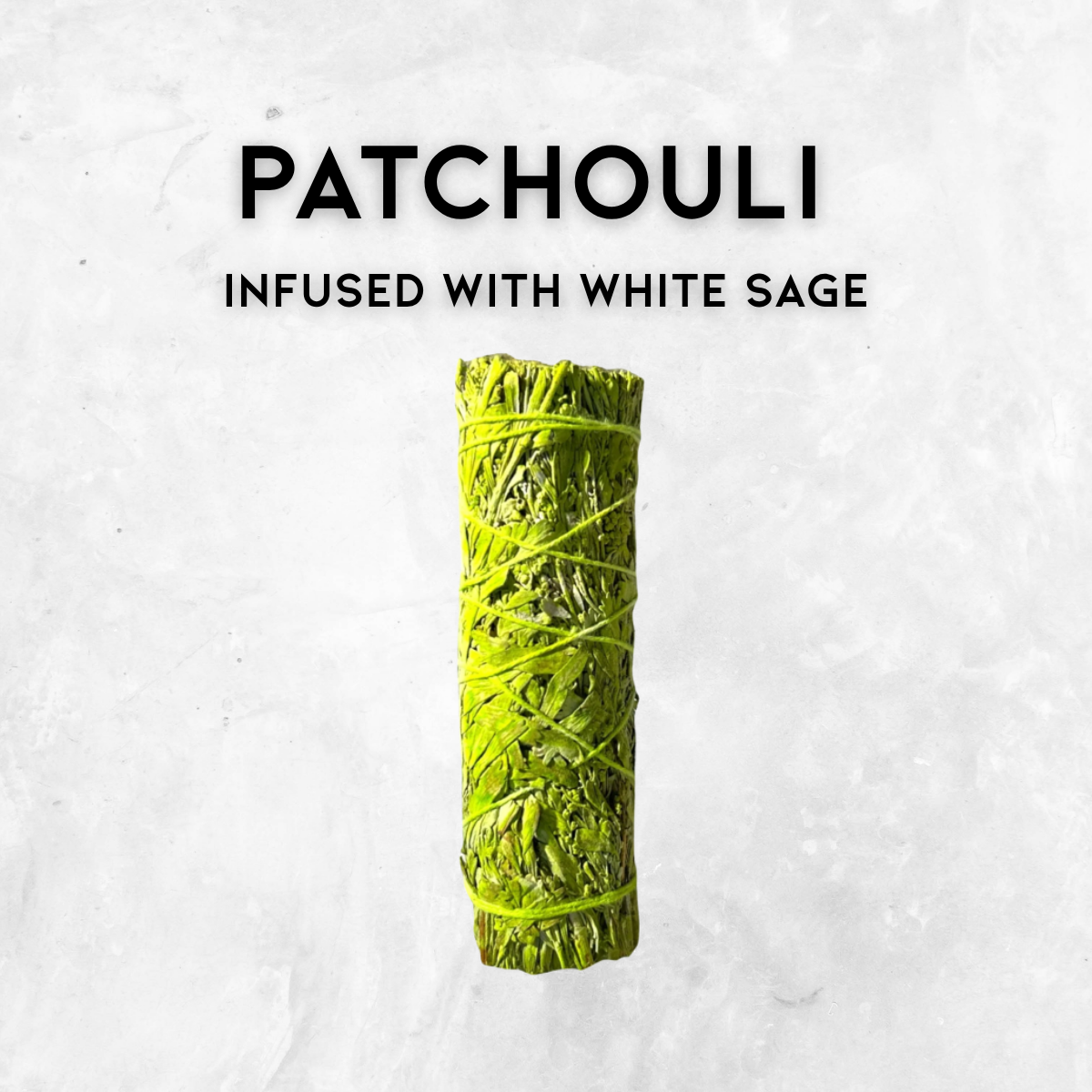 4" Patchouli Smudge Sticks - Relaxation, Cleansing & Prosperity